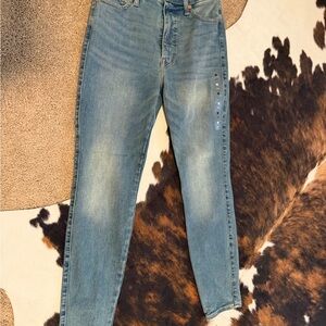 Lucky Brand Women's Straight Leg Jeans in Light Blue